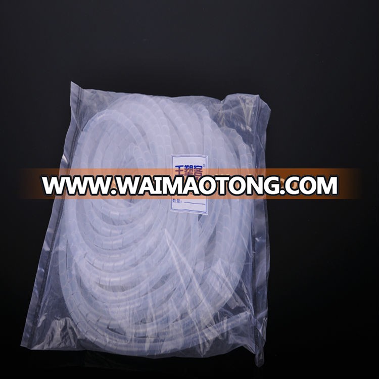 10m Clear PE Wire/cable Protective Sleeve